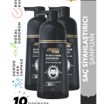 Üçlü Black Hair Şampuan 350ml+350ml+350ml