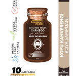 Softto Plus Brown Hair Anında Etkili Beyaz Kapatıcı Koyu Kahverengi Şampuan Boya  25mlx10 adet